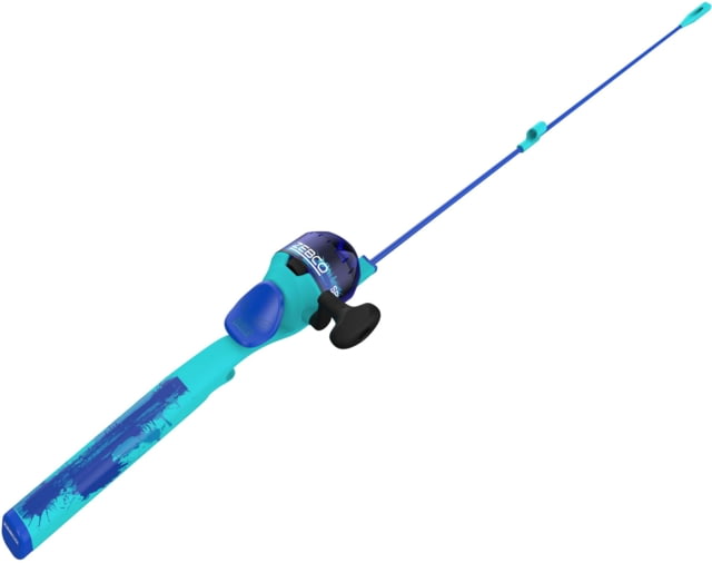 Zebco Splash Floating Kids Spincast Combo Rod 29in Light Moderate 1 Pieces Blue