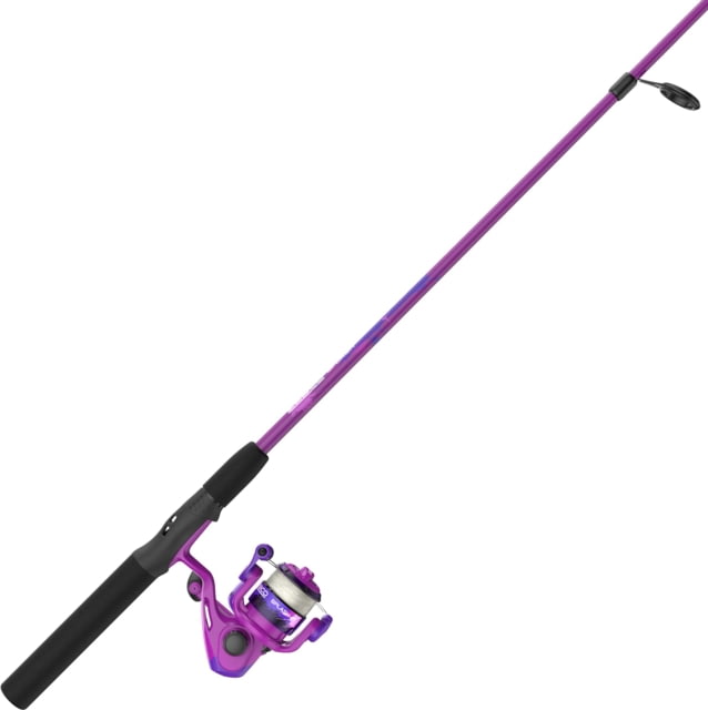 Zebco Splash Jr Spinner Combo Rod 4ft Medium-Light Moderate-Fast 2 Pieces Purple