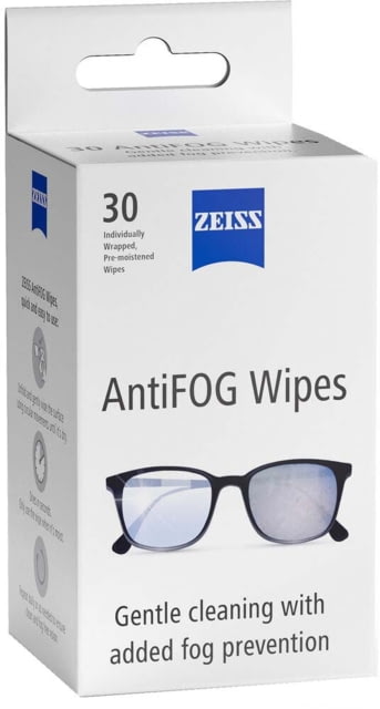 Zeiss Anti-Fog Lens Wipes - 30 ct. Box Small NSN 9005.9