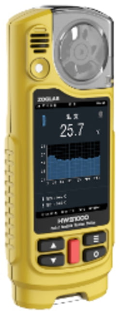 ZOGLAB  LTD Handheld Weather Station Yellow 5.672.281.42 in  LTD