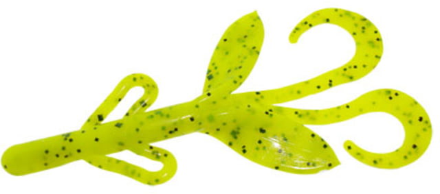 Zoom Baby Brush Hog Creature Bait 12 Pack 4in Banana Seed