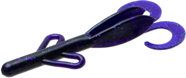 Zoom Baby Brush Hog Creature Bait 12 Pack 4in Candy Bug
