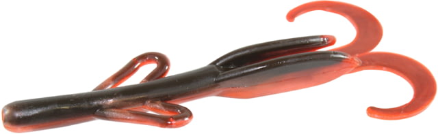 Zoom Baby Brush Hog Creature Bait 12 Pack 4in Crawdad