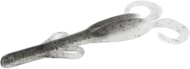 Zoom Baby Brush Hog Creature Bait 12 Pack 4in Electric Shad