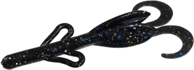 Zoom Baby Brush Hog Creature Bait 12 Pack 4in Late Nite Gold
