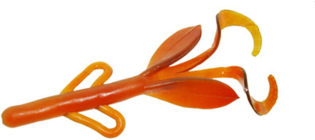 Zoom Baby Brush Hog Creature Bait 12 Pack 4in Motoroil