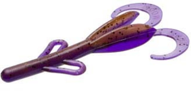 Zoom Baby Brush Hog Creature Bait 12 Pack 4in PB & J