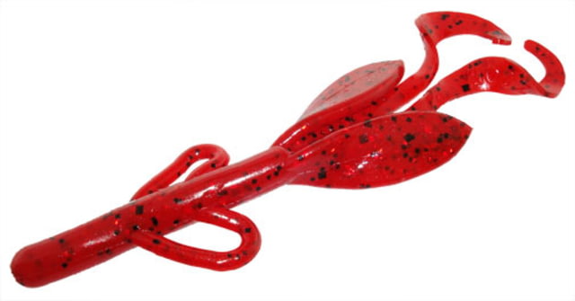 Zoom Baby Brush Hog Creature Bait 12 Pack 4in Ruby Red