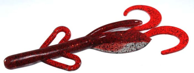 Zoom Baby Brush Hog Creature Bait 12 Pack 4in Spanish Craw