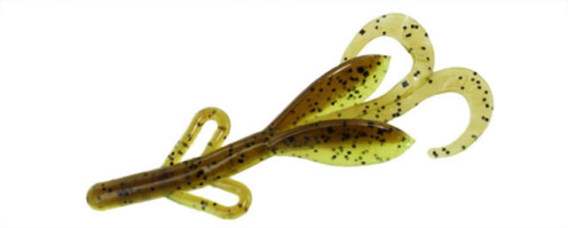 Zoom Baby Brush Hog Creature Bait 12 Pack 4in Summer Craw