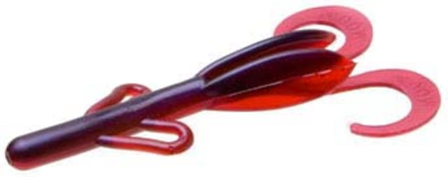 Zoom Baby Brush Hog Creature Bait 12 Pack 4in Tequila Sunrise