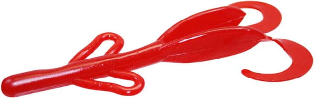 Zoom Baby Brush Hog Creature Bait 12 Pack 4in Tomato No Seed