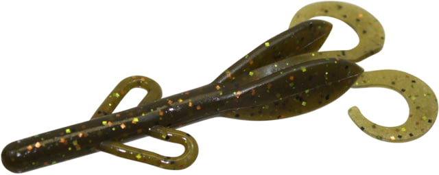 Zoom Baby Brush Hog Creature Bait 12 Pack 4in Yabby Mudbug