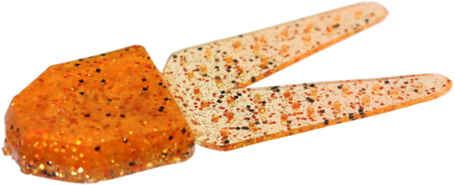 Zoom Big Chunk Jig Trailer 5 Pack 3.25in Bourbon Blaze