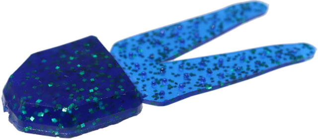 Zoom Zoom Big Chunk Jig Trailer 5 Pack 3.25in Emerald Blue