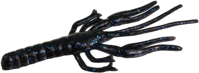 Zoom Big Critter Craw 10 Pack 5in Black/Blue