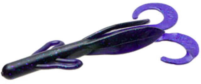 Zoom Brush Hog Creature Bait 8 Pack 6in Candy Bug