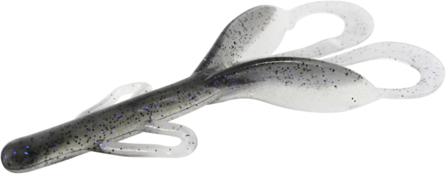 Zoom Brush Hog Creature Bait 8 Pack 6in Electric Shad