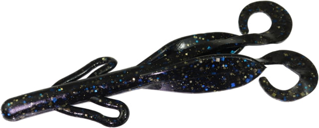 Zoom Brush Hog Creature Bait 8 Pack 6in Late Nite Gold