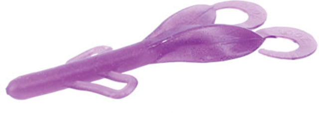 Zoom Brush Hog Creature Bait 8 Pack 6in Old Purple