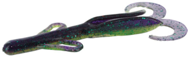 Zoom Brush Hog Creature Bait 8 Pack 6in Sour Grape