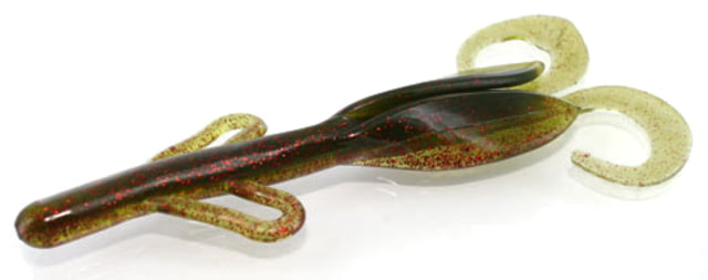 Zoom Brush Hog Creature Bait 8 Pack 6in Watermelon Slice