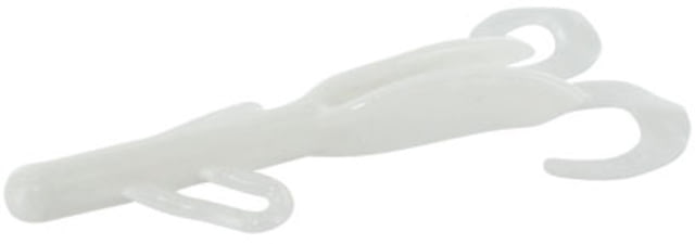 Zoom Brush Hog Creature Bait 8 Pack 6in White