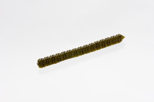 Zoom Centipede Finnesse Worm 20 Pack 4in Green Pumpkin