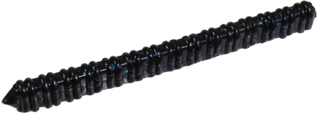 Zoom Centipede Finnesse Worm 20 Pack 4in Black/Blue