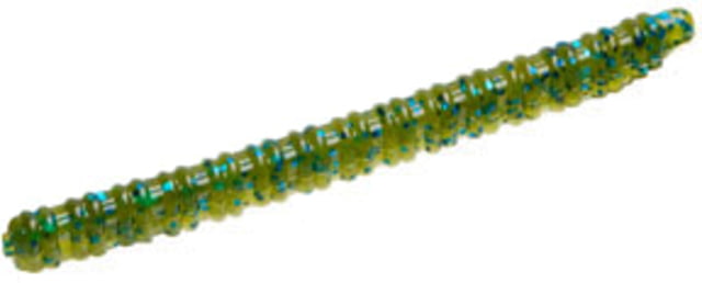 Zoom Centipede Finnesse Worm 20 Pack 4in Blue Watermelon