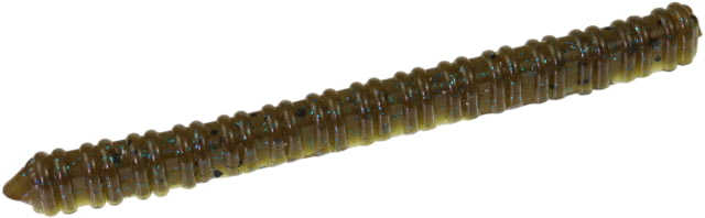 Zoom Centipede Finnesse Worm 20 Pack 4in Green Pumpkin Blue