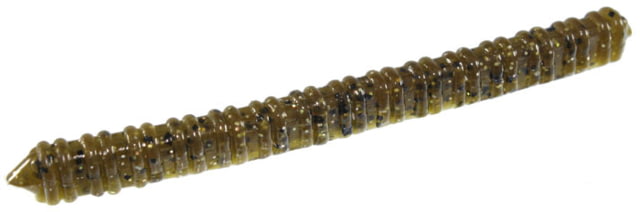 Zoom Centipede Finnesse Worm 20 Pack 4in Green Pumpkin Magic