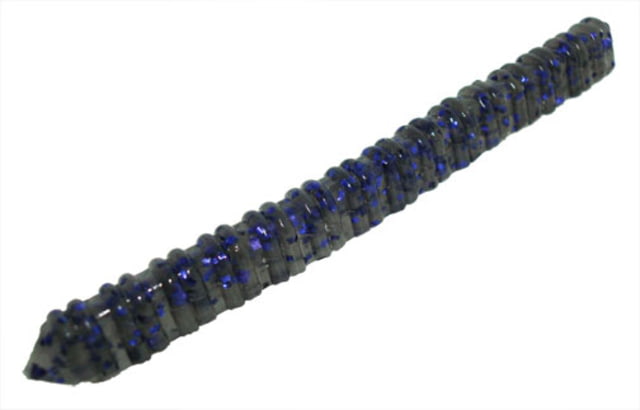 Zoom Centipede Finnesse Worm 20 Pack 4in Smoke Purple