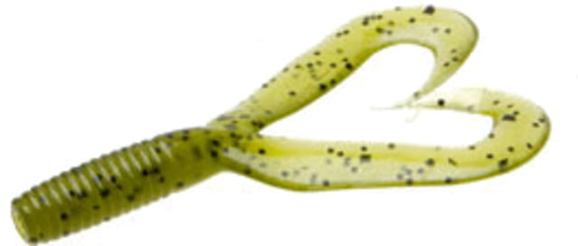 Zoom Zoom Creepy Crawler Tail Grub/Trailer 16 Pack 3in Watermelon Seed