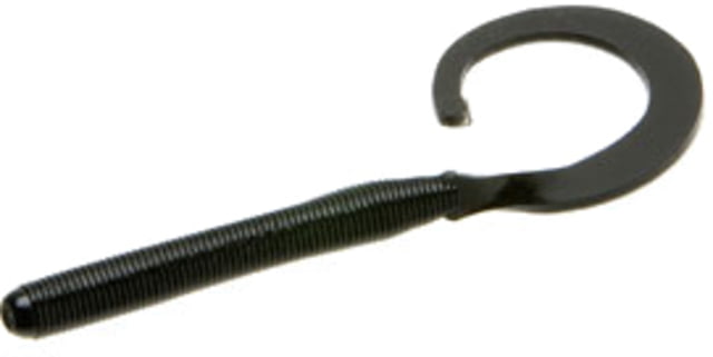 Zoom Curly Tail Finesse Worm 20 Pack 4in Black