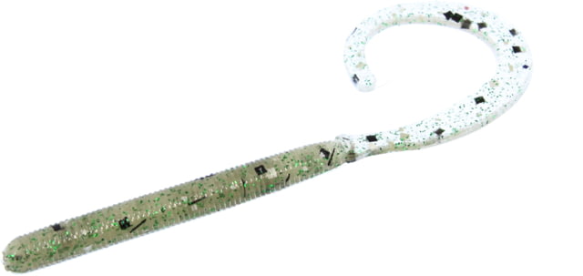 Zoom Curly Tail Finesse Worm 20 Pack 4in Cucumber Seed