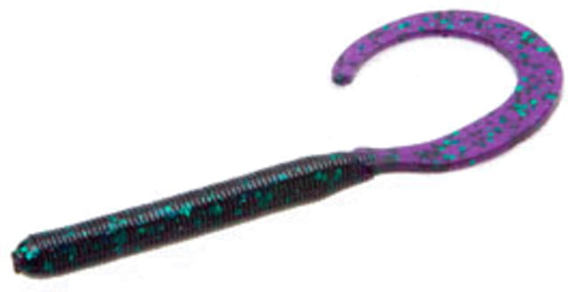 Zoom Curly Tail Finesse Worm 20 Pack 4in Junebug