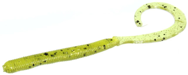 Zoom Curly Tail Finesse Worm 20 Pack 4in Watermelon Gold Glitter