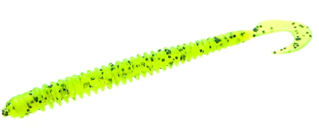 Zoom Zoom Dead Ringer Worm 20 Pack 4in Chartreuse Pepper
