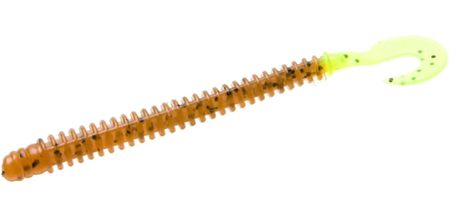 Zoom Zoom Dead Ringer Worm 20 Pack 4in Pumpkin/Chartreuse