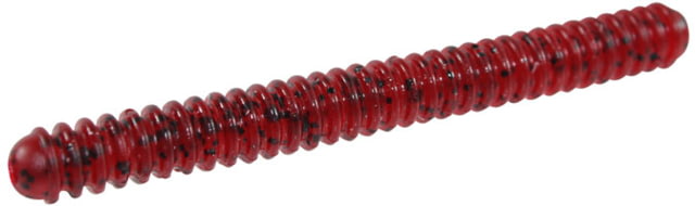 Zoom Double Ringer Finesse Worm 15 Pack 4in Cherry Seed