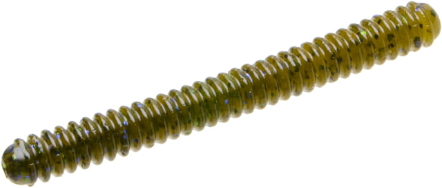 Zoom Double Ringer Finesse Worm 15 Pack 4in Watermelon Candy