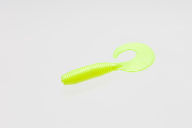 Zoom Fat Albert Single Tail Grub 10 Pack 3in Chartreuse Pearl