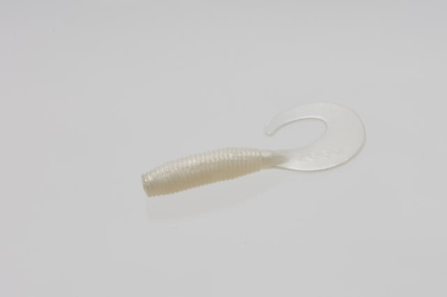 Zoom Fat Albert Single Tail Grub 10 Pack 3in White Pearl