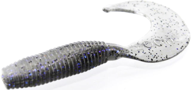 Zoom Fat Albert Single Tail Grub 10 Pack 3in Electric Shad