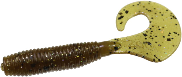 Zoom Fat Albert Single Tail Grub 10 Pack 3in Green Pumpkin Magic