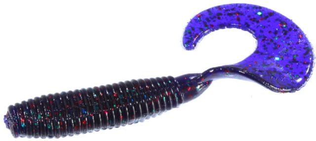 Zoom Zoom Fat Albert Single Tail Grub 10 Pack 3in Junebug Red