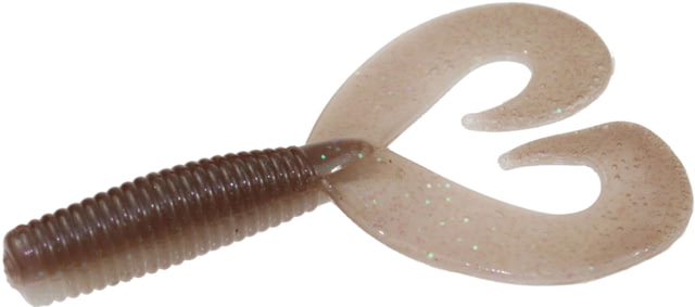Zoom Fat Albert Twin Tail Grub 10 Pack 3 1/2in Ghost Herring