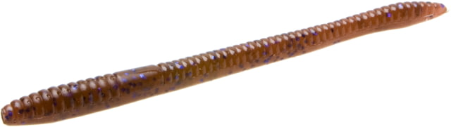 Zoom Zoom Finesse Worm 20 Pack 4.5in Cinnamon Purple