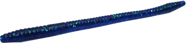 Zoom Finesse Worm 20 Pack 4.5in Emerald Blue